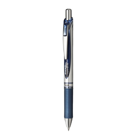 detail Gelové pero 0,7 Pentel BL77 Energel modro-černá