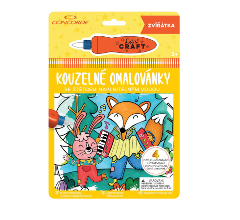 detail Omalovánky Concorde kouzelná Zvířátka