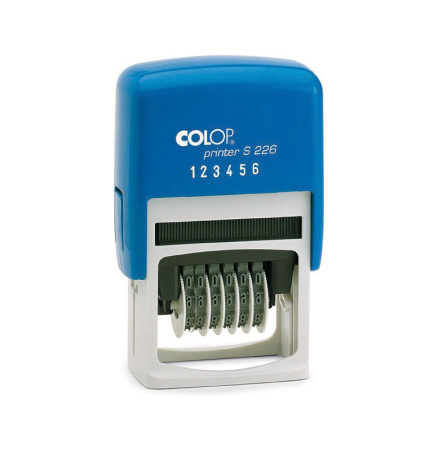 detail Číslovačka COLOP S226 RS226/E