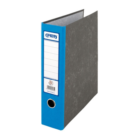 detail Pořadač archivní Emba A4 papírový / 8 cm / modrá