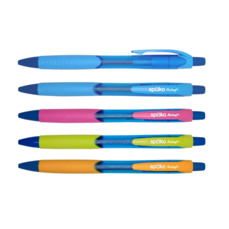 detail Kuličkové pero Spoko ReLeaf Aqua 0,5 mm mix barev