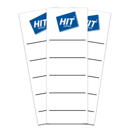 detail Štítky na pořadače samolepicí - pro pořadače šíře 50 mm / 10 ks