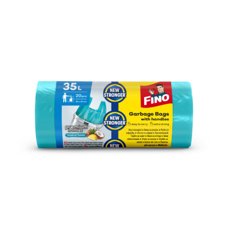 detail Pytle do koše FINO Aromatic s uchy 35 l 20 ks