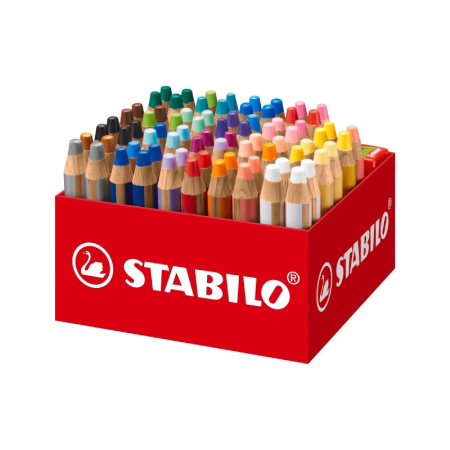 detail Pastelky STABILO Woody multifunkční mix barev