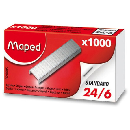 detail Drátky Maped 24/6 1000 ks /E