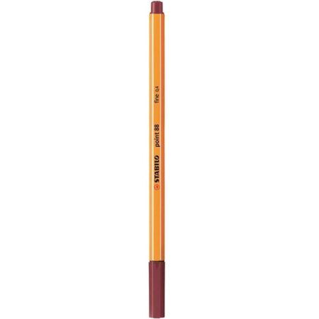 detail Liner 0,4mm Stabilo Point 88/89 okrově hnědý