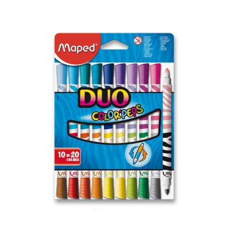 detail Fixy Maped Color Peps Duo 20 barev /E