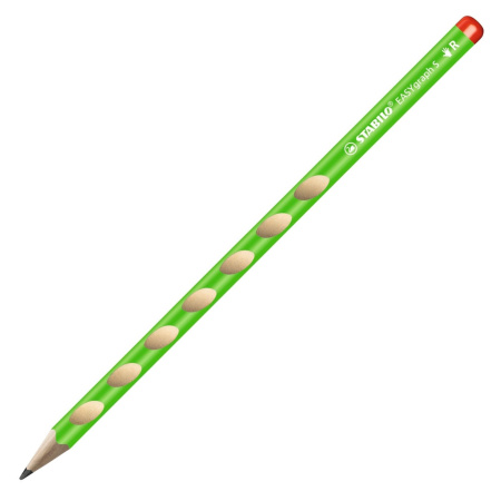 detail Tužka HB č.2 Stabilo HB Easygraph pro praváky zelená/PP