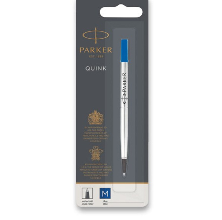 detail Parker náplň roller Quink modrá M-RB-BL
