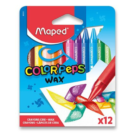 detail Voskovky Maped Color'Peps WAX 12 ks /E
