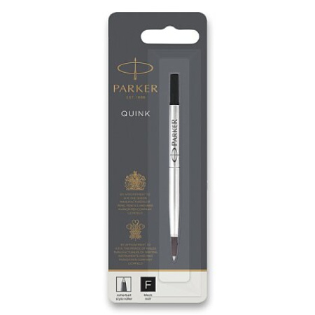 detail Náplň Parker do rolleru černá hrot F /E