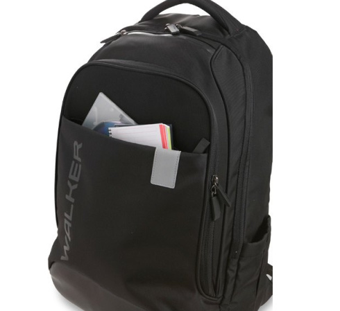 detail Batoh Walker Clerk Black