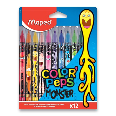 detail Fixy Maped Color´Peps Monster 12 ks /E