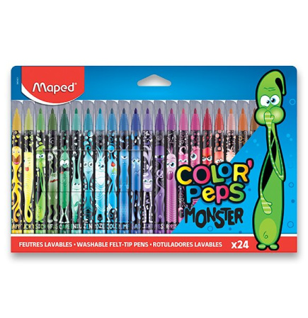 detail Fixy Maped Color´Peps Monster 24 ks /E