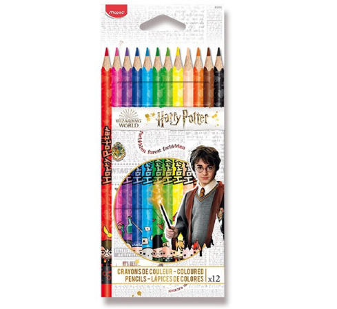 detail Pastelky Maped Harry Potter 12ks/E