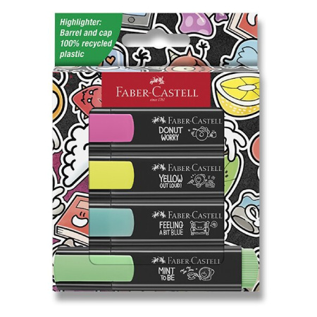 detail Zvýrazňovač F-C Textliner 46 Graffiti 4ks /E