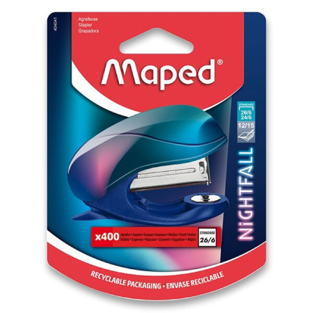 detail Sešívačka Maped Nightfall Teens Mini 26/6
