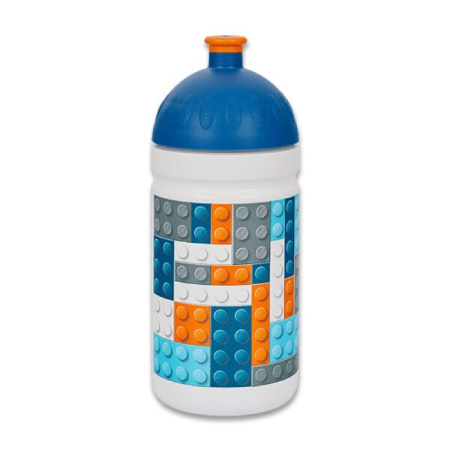 detail Zdravá lahev 0,5 L Kostičky