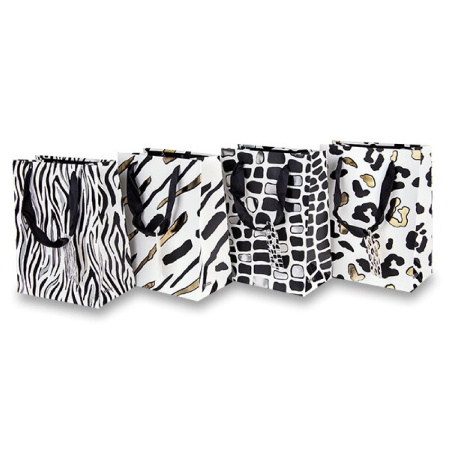 detail Taška dárková Abstraktní M 18x23x10cm