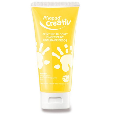 detail Kreativní sada Maped Prstové barvy