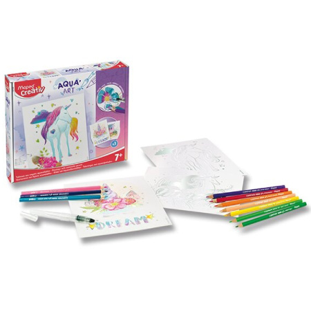 detail Kreativní sada Maped Aqua Art Unicorns