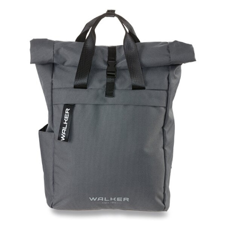 detail Batoh Walker Roll Top Asphalt Grey