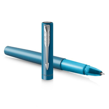 detail Parker Roller Vector XL Teal tyrkysová hrot F náplň černá/momentálně nedostupné