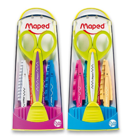 detail Nůžky umělecké Maped Créa Cut 5 vzorů/E