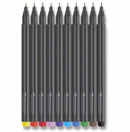detail Liner 0,4mm Faber-Castel Grip 10ks