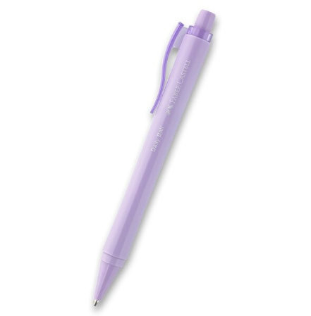 detail Kuličkové pero Faber-Castell Daily Ball XB Sweet lilac /poslední kus skladem