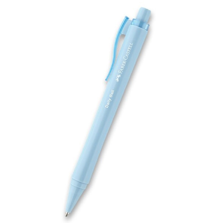 detail Kuličkové pero Faber-Castell Daily Ball XB Sky blue /poslední kusy skladem