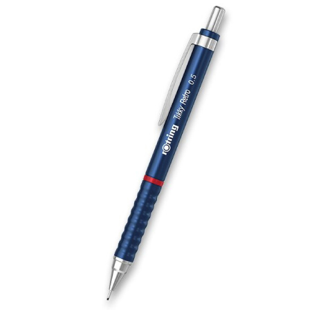 detail Mikrotužka 0,5 ROTRING Tikky Retro modrá