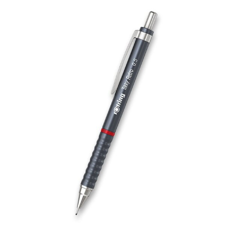 detail Mikrotužka 0,5 ROTRING Tikky Retro šedá