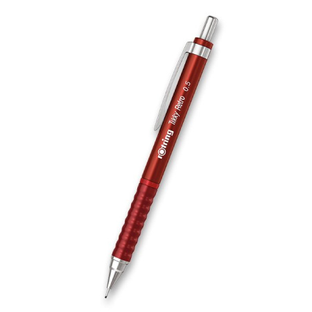 detail Mikrotužka 0,5 ROTRING Tikky Retro červená