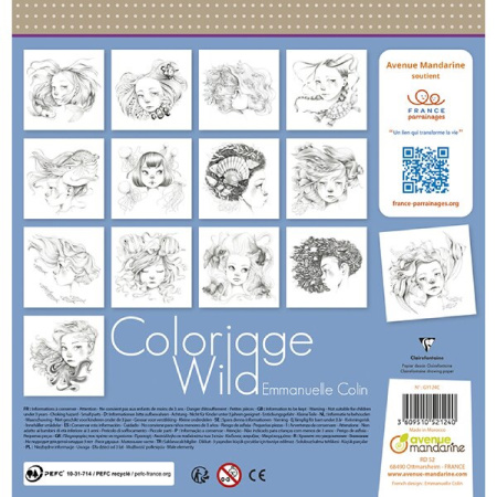 detail Omalovánky CF Coloriage Wild typ 6