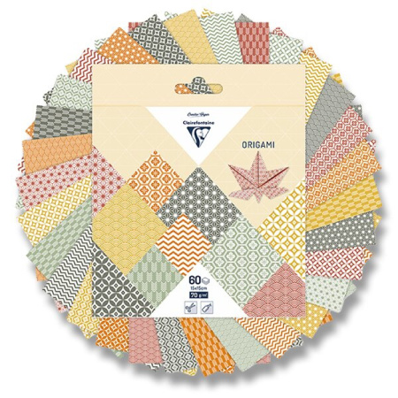 detail Origami - sada papírů 60listů 15x15 Autumn /E
