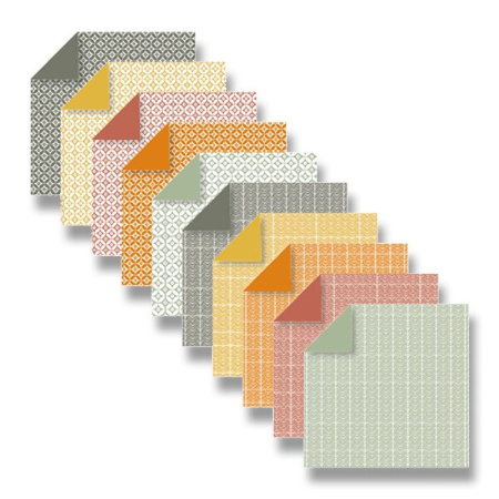 detail Origami - sada papírů 60listů 15x15 Autumn /E