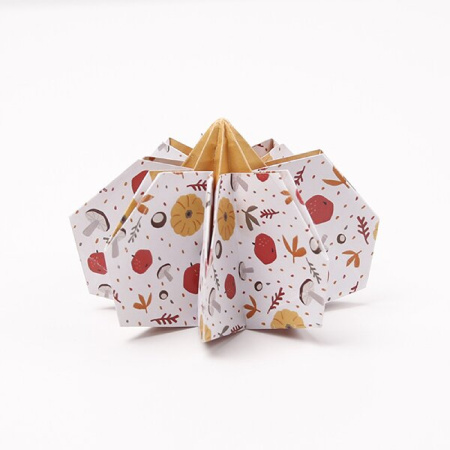 detail Origami - sada papírů 60listů mix velikostí Autumn