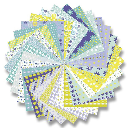 detail Origami - sada papírů 60listů 20x20 70g Kytky/E