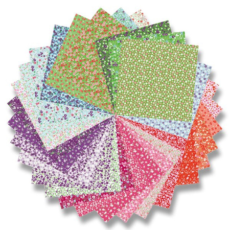 detail Origami - sada papírů 60listů 20x20 70g Liberty