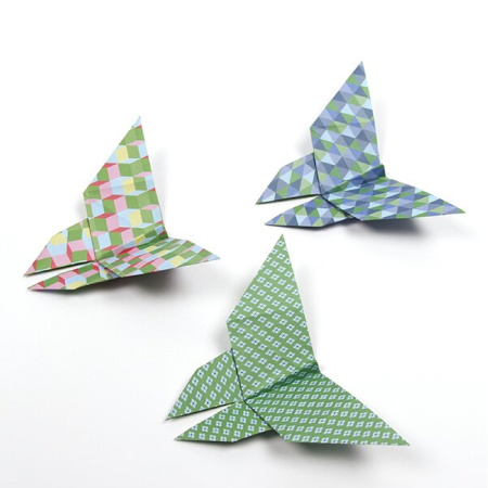 detail Origami - sada papírů 60listů 20x20 70g Geometrie/E