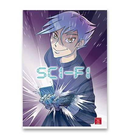 detail Sešit A4 linka Pigna Manga