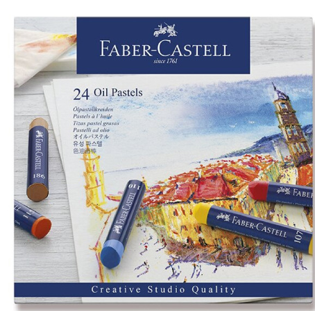 detail Pastely olejové Faber Castell 24 ks /E