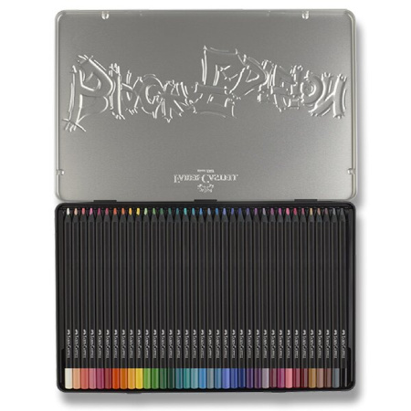 detail Pastelky Faber-Castell Black Edition 36 barev