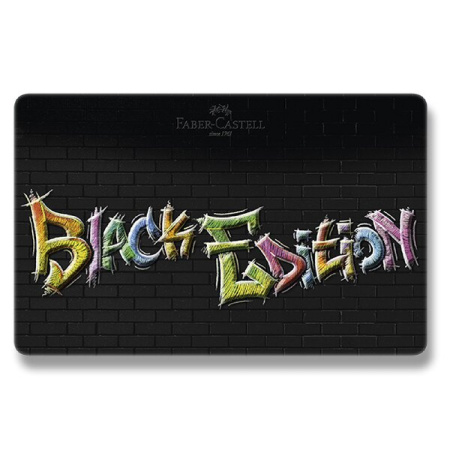 detail Pastelky Faber-Castell Black Edition 36 barev