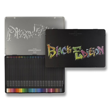 detail Pastelky Faber-Castell Black Edition 36 barev