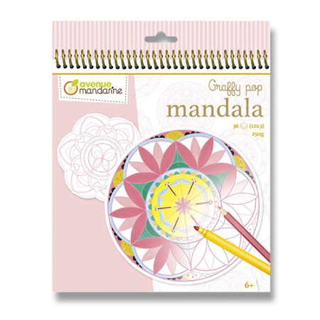 detail Omalovánky - Graffy Mandala Pro holky