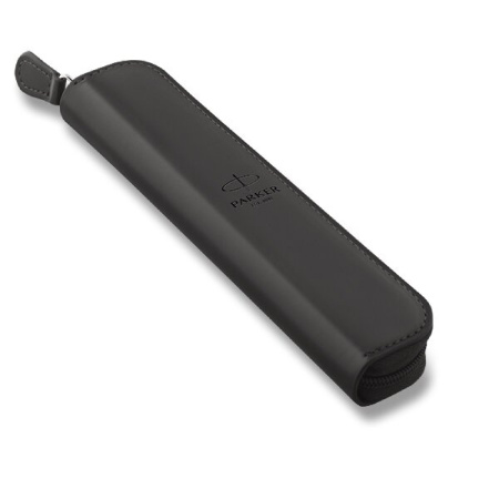 detail Pouzdro Parker se zipem Černé