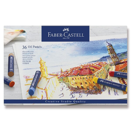 detail Pastely olejové Faber-Castell 36 ks