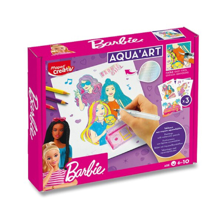 detail Kreativní sada Maped creativ Barbie Aqua art